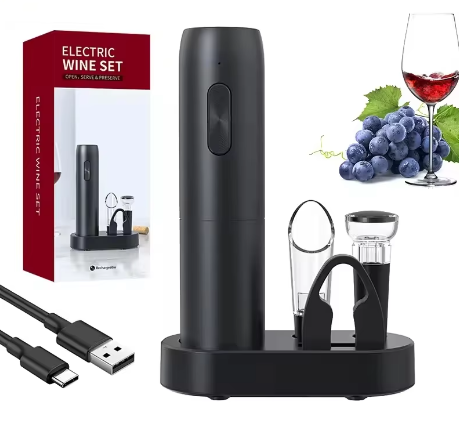 Abridor De Vinho Automático Elétrico